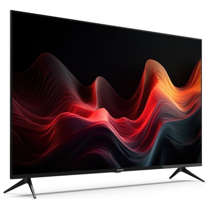 Sharp 50GL4060E Smart TV LED 50'' 4K Ultra HD Google TV Dolby Vision HDR10 Wi-Fi Bluetooth colore Nero