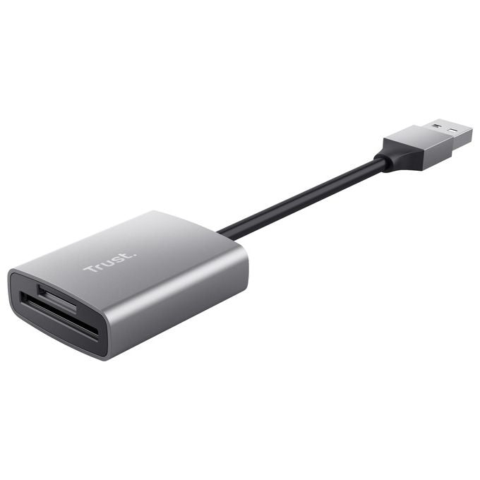 Trust Dalyx Lettore di Schede Rapido Usb 3.2 Alluminio