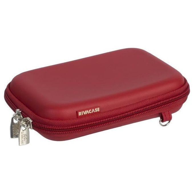 Rivacase Custodia per Hard Disk 2.52 Rosso