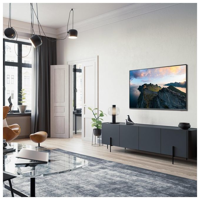 Samsung QE75Q70DATXZT Q70D Smart TV QLED 4K 75'' Quantum Processor 4K AirSlim HDR10+ Motion Xcelerator Wi-Fi colore Nero