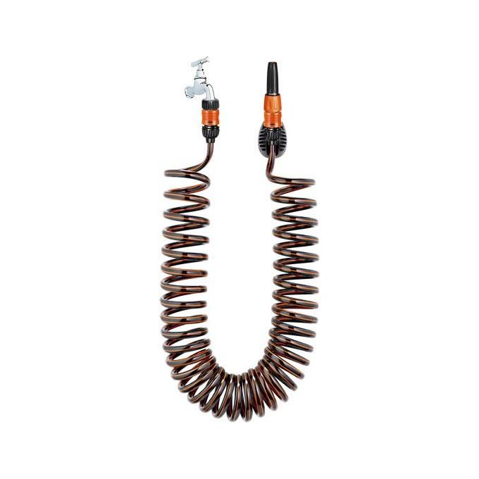 Claber set Spiral kit Basic con tubo mt 10 Lancia Irrigazione e Attacchi