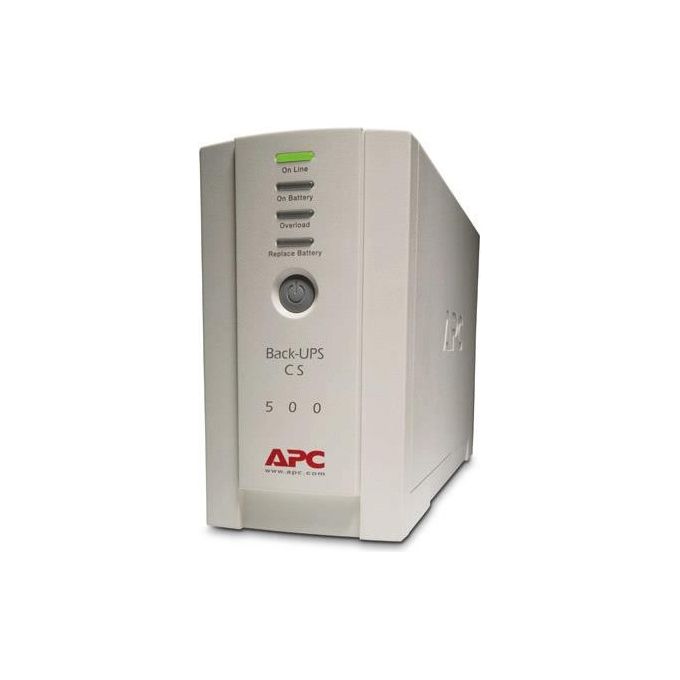 APC Back-UPS Gruppo di Continuita' Standby 0,5 kVA 300 W 4 Prese AC Offline