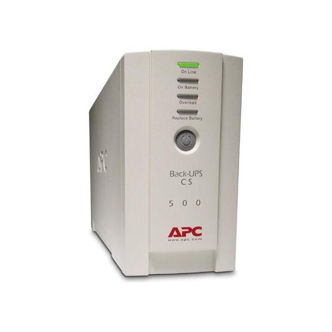 APC Back-UPS Gruppo di Continuita' Standby 0,5 kVA 300 W 4 Prese AC Offline