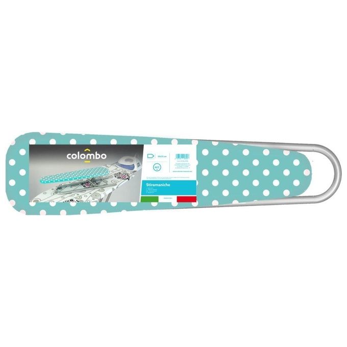 Colombo New Scal B138LGPW Stiramaniche ripiegabile 53x13 cm con blocco di sicurezza fodera cotone colore Verde