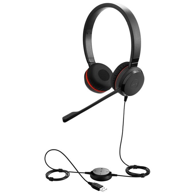 Jabra Evolve 30 II ms ster usb Headb Noise Cancel usb Connector