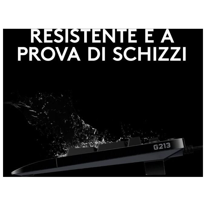 Logitech g213 Prodigy Gaming Tastiera per Pc Gaming