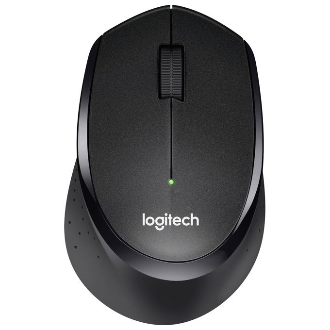 Logitech B330 Silent PLUS Mouse Wireless, 2.4 GHz Con Mini Ricevitore USB, Rilevamento 1000 DPI, ‎‎3 Pulsanti, Batteria Lunga Durata 2 anni, PC-Mac-Laptop, Nero
