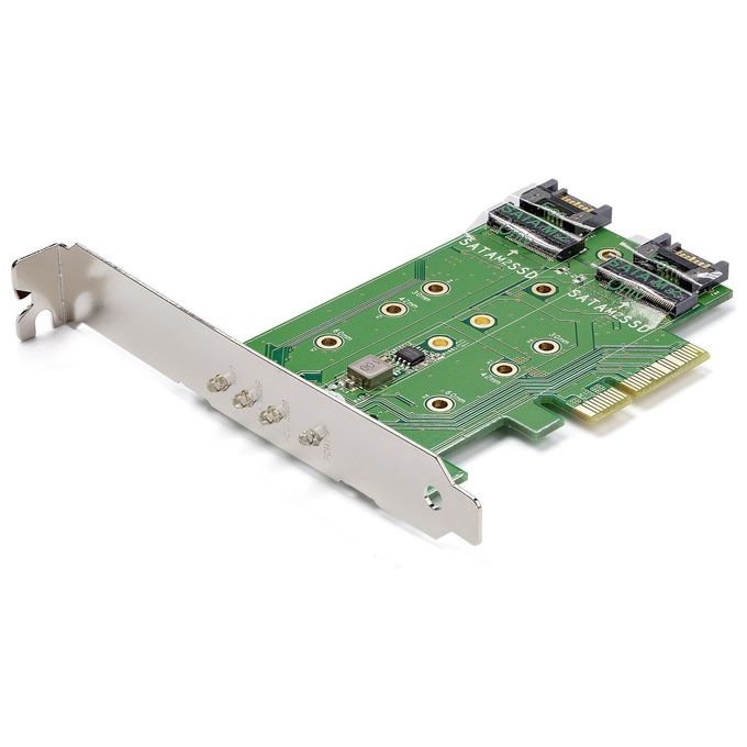 StarTech Adattatore Interfaccia M.2 M.2 Card-Sata 6Gb-s 6 GBps PCIe 3.0