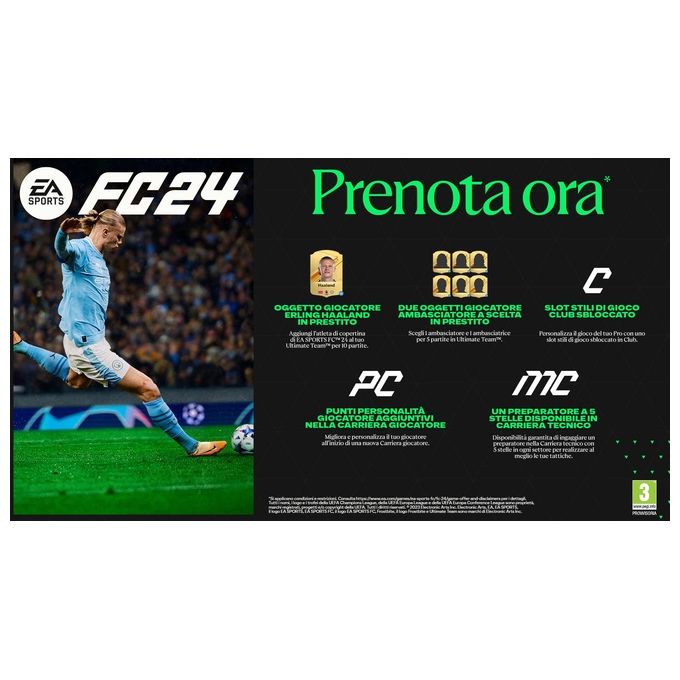 Electronic Arts EA SPORTS FC 24 Standard Edition Videogioco PC Codice di attivazione