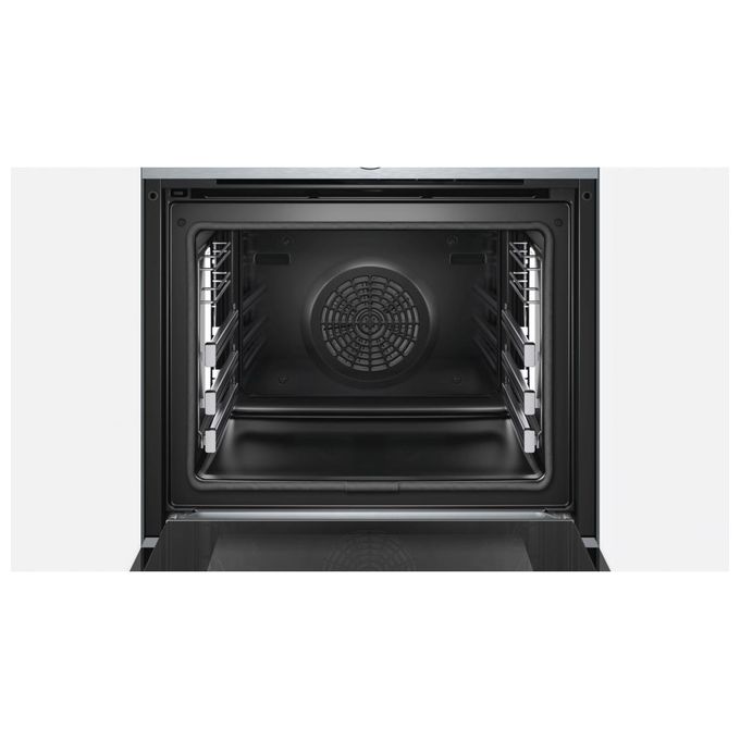 Bosch HRG6769S6 Serie 8 Forno Elettrico Multifunzione da Incasso a Vapore Pirolitico Capacita' 71 Litri Classe energetica A 13 Programmi ActiveClean Fast Pre-Heating 60 cm Acciaio Inox