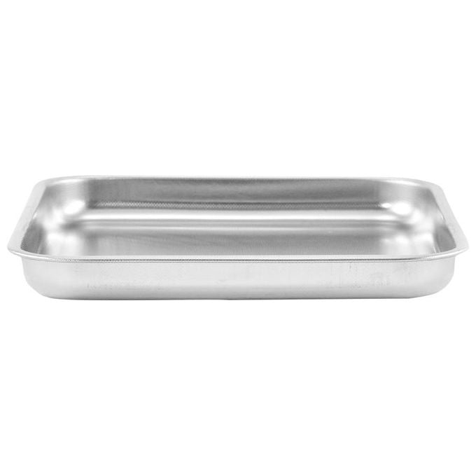 Steel Pan Teglia quadrata in acciaio inox 36x36
