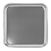 Steel Pan Teglia quadrata in acciaio inox 36x36