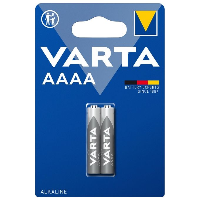 Varta Confezione 2 AAAa Longlife Power Blu Alcalin