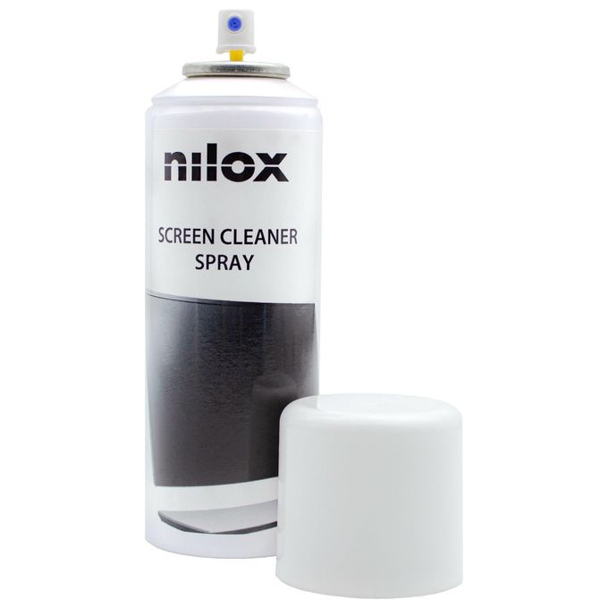Nilox NXA01027 Schiuma Spray Detergente Monitor LCD CRT LED e Parti Ottiche 200 ml Effetto Antistatico