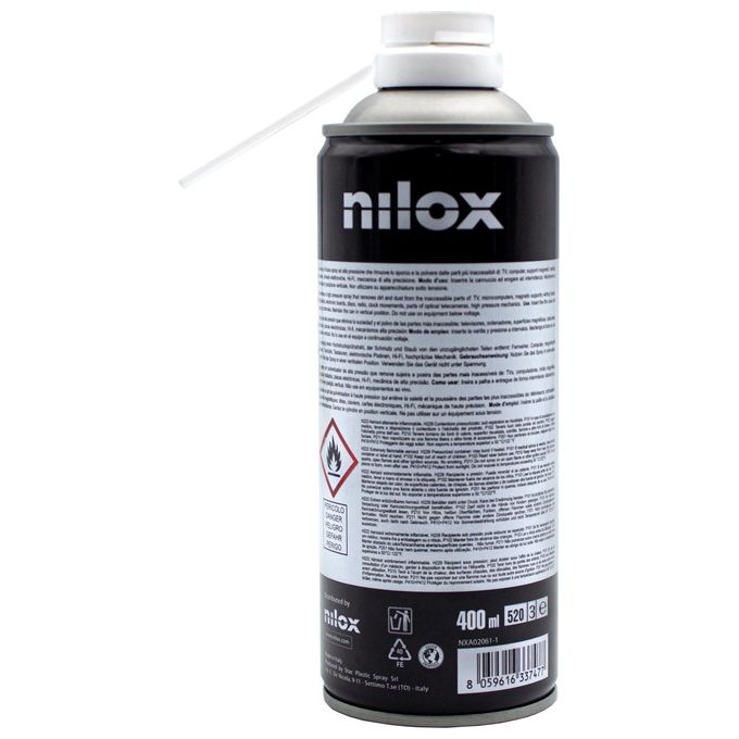Nilox Spray Aria-gas Leggeri 400ml