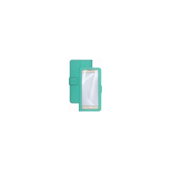 Celly Custodia Universale con Finestra Frontale da 4-4,5'' Verde Tiffany