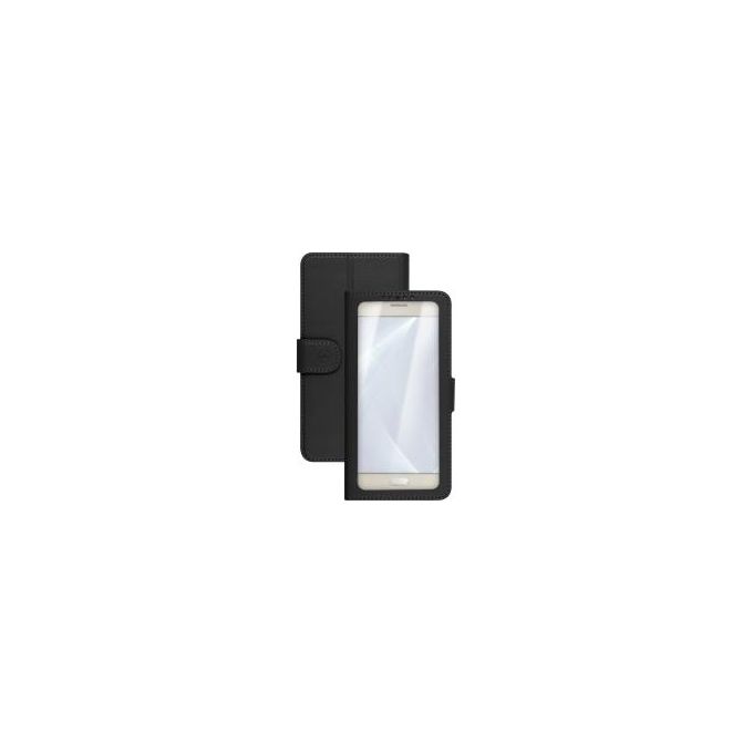 Celly UNICAVIEWXXLBK Unica View Custodia a Libro Universale Finestra Frontale Slide Touch Stand 5.0'' 5.5'' colore Nero