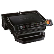 Tefal GC7148 OptiGrill+ Grill di Contatto 2000 W 6 Programmi Automatici Piastra Antiaderente Rimovibile colore Nero
