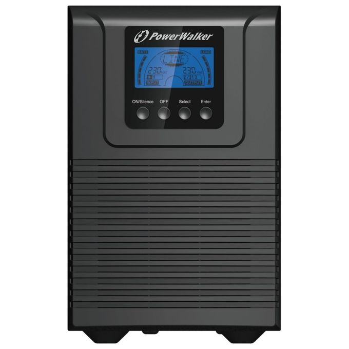 PowerWalker 10122041 VFI 1000 TG Gruppo di Continuita' Online 1000VA 900W 4 Prese IEC colore Nero