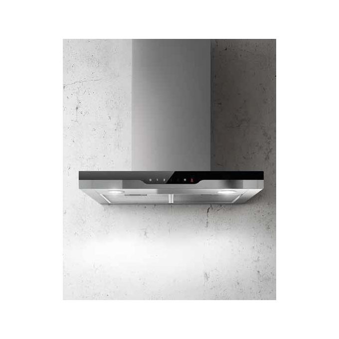 Elica TOP SENSE IXBL-F-60 Cappa Murale 60 cm 581 m³-h Classe A 64 dB Controllo Touch colore Nero