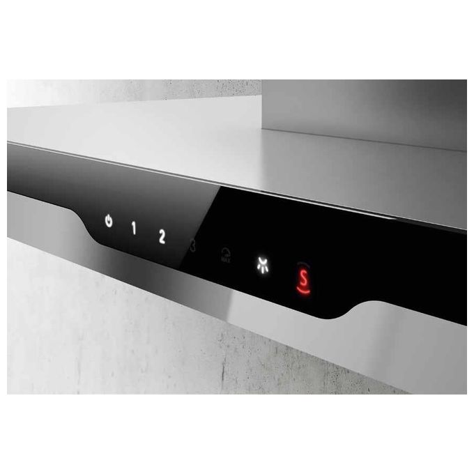 Elica TOP SENSE IXBL-F-60 Cappa Murale 60 cm 581 m³-h Classe A 64 dB Controllo Touch colore Nero
