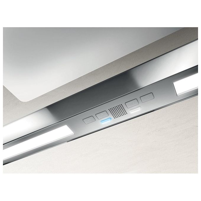 Elica PRF0120973 EMPITY SKY-F-120X70 - Cappa a soffitto filtrante 120x70 cm, 559 m³-h, Classe A+, 60 dB, Comandi touch, 3 velocita' + intensiva, Illuminazione LED, Bianco
