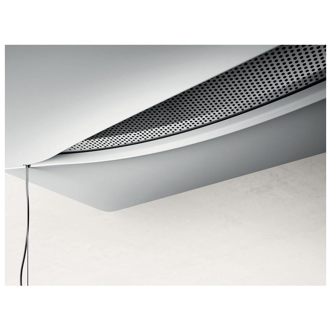 Elica PRF0120973 EMPITY SKY-F-120X70 - Cappa a soffitto filtrante 120x70 cm, 559 m³-h, Classe A+, 60 dB, Comandi touch, 3 velocita' + intensiva, Illuminazione LED, Bianco
