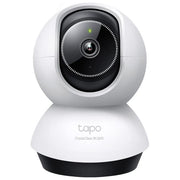 TP-Link TC72 Tapo Telecamera IP Wi-Fi Pan Tilt 2K QHD 4MP 360° Visione Notturna AI MicroSD 512 GB colore Bianco Nero