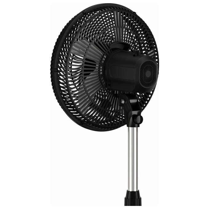 Rowenta VU3110F0 Turbo Essential Ventilatore a Piantana 3 Velocita' 40 cm 2220 m³-h 58 dB colore Nero