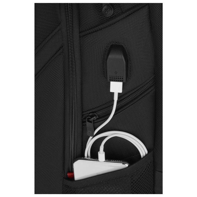 Wenger Ibex Ballistic Deluxe Zaino per Notebook fino a 16'' Nero