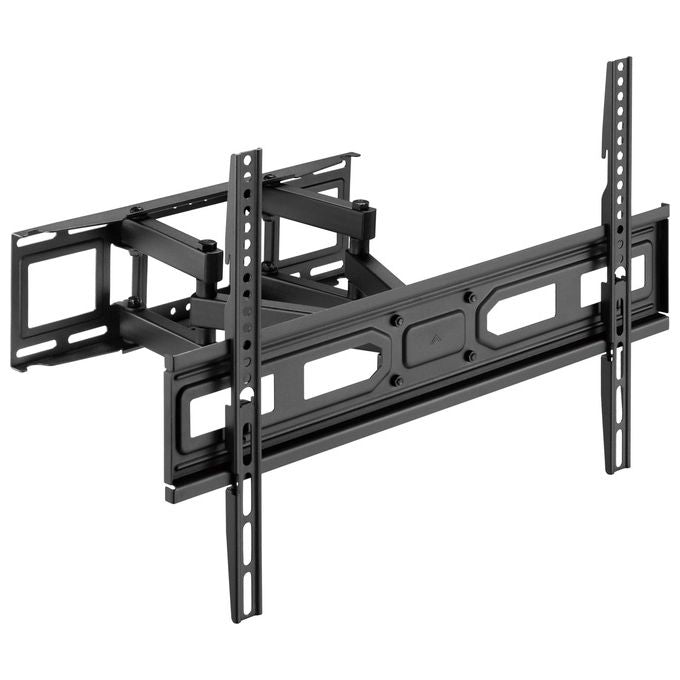 Equip 650337 Supporto TV Full Motion 37'' 80'' VESA 600x400 Portata 40 Kg Girevole Inclinabile colore Nero