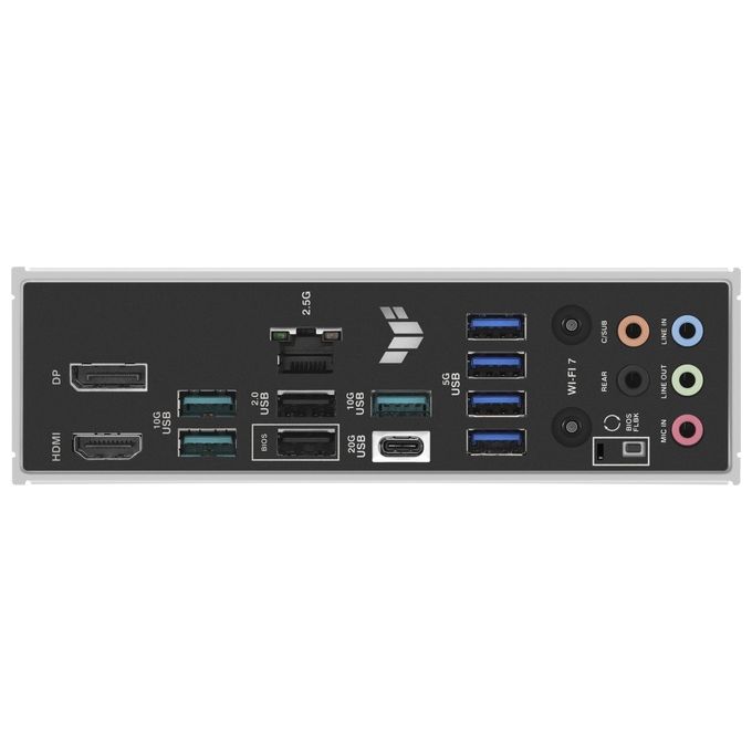 Asus TUF GAMING B850-PLUS WIFI Scheda Madre ATX Socket AM5 DDR5 PCIe 5.0 Wi-Fi 7 Ethernet 2.5Gb USB-C 20Gbps colore Nero
