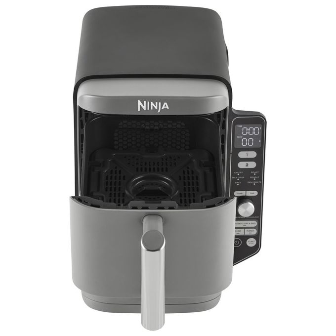 Ninja SL400EU Double Stack XL Friggitrice ad aria 9,5 L 2470 W 6 programmi doppio cestello colore Grigio