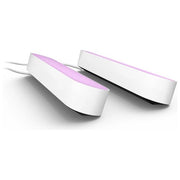 Philips Hue Play Lampada Led Connessa Unita' Base con Alimentatore 2 Pezzi Bianco con Hue Bridge Controllo del Sistema