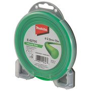 Makita E-02705 Filo per Falciatura Rotondo 2.0mmx15mt
