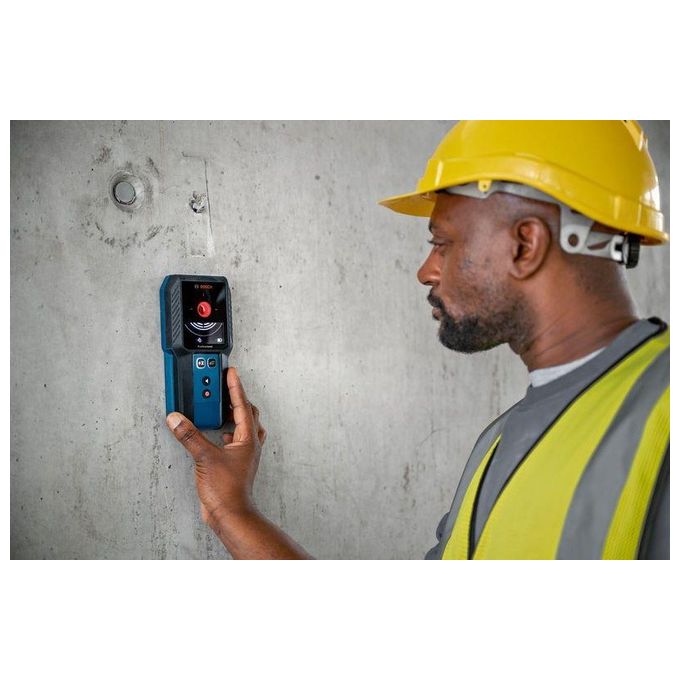 Bosch GMS 120-27 Professional Rilevatore Multimateriale metalli ferrosi non ferrosi cavi legno IP54 Li-ion colore Nero Blu