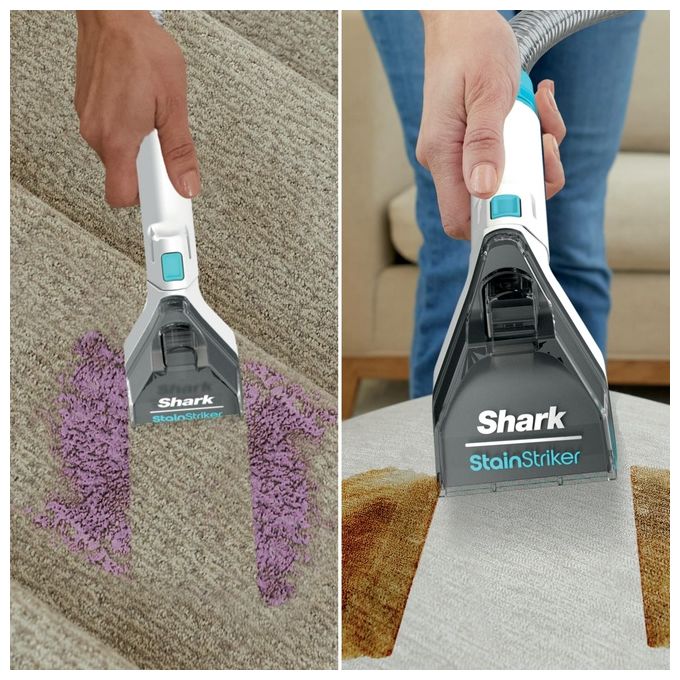 Shark PX200EUT StainStriker Aspirapolvere Smacchiatore Portatile 450W 1,25 L Tappeti Tappezzeria Animali Domestici colore Bianco