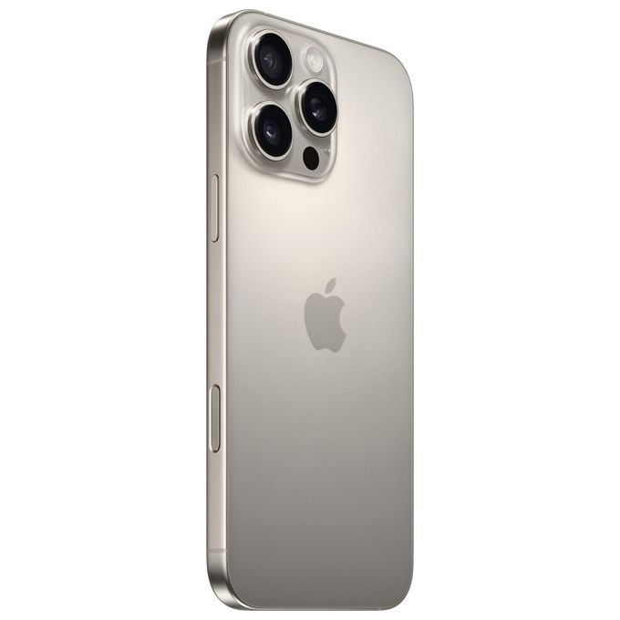 Apple MYWY3QN-A iPhone 16 Pro Max Smartphone 5G 256GB Display 6.9'' OLED 120Hz Chip A18 Pro iOS 18 colore Titanio