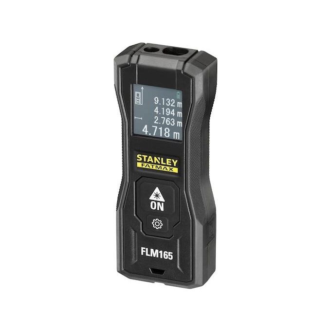Stanley FMHT77165-0 FatMax Misuratore Laser 50 m precisione 1,5 mm batteria Li-Ion ricaricabile USB colore Nero