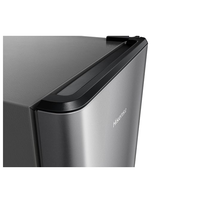 Hisense RR220D4BDE Frigorifero Monoporta 165 L 126.5 cm Classe E 37 dB Raffreddamento Statico colore Argento