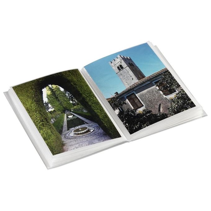 Hama La Fleur Mini Album Fotografico 10x15cm 40 Foto Bianco