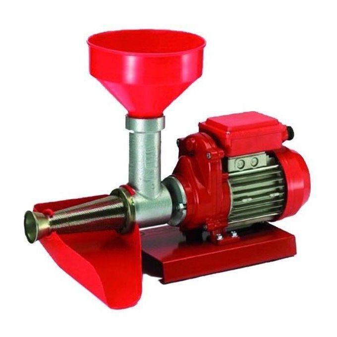 Artus 9008NE Passapomodoro Elettrico per Passata di Pomodoro e Marmellate 400W Nero-Rosso