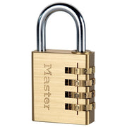 Master Lock 604EURD Lucchetto con Combinazione Alluminio 40mm