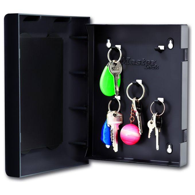 Master Lock 5451EURD Cassetta Segreta Armadietto Portachiavi Nero Medium