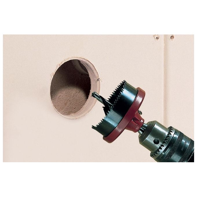 Wolfcraft 2161000 Set Sega a Tazza Multilama 7 Lame Ø 25 62 mm Profondita' 18 mm Acciaio Indurito Legno Cartongesso