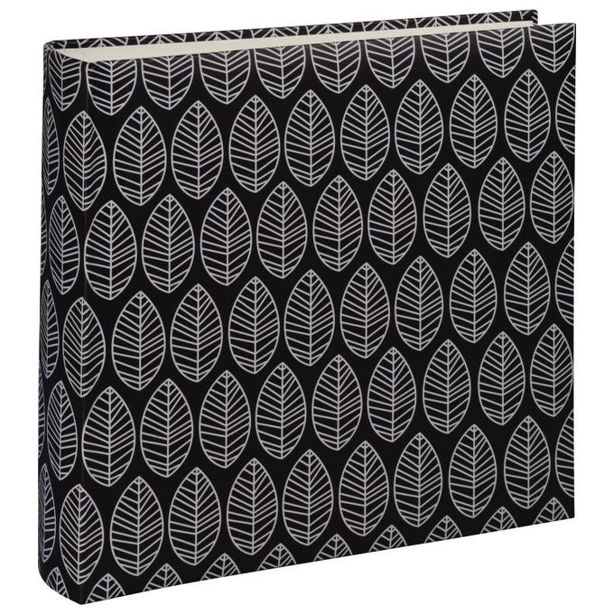 Hama Album Fotografico La Fleur Jumbo Nero 30x30cm 100 Pagine Bianche