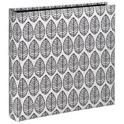 Hama La Fleur Jumbo Album Fotografico e Portalistino Bianco 30x30cm 100 Pagine Nere