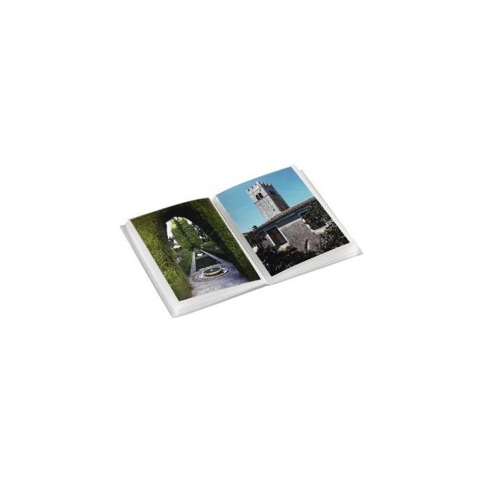 Hama La Fleur Mini Album Fotografico Nero 10x15cm 40 Foto