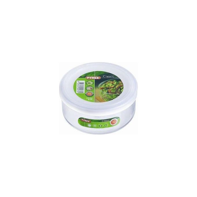 Pyrex Contenitore Multiuso Tondo con Coperchio 12cm