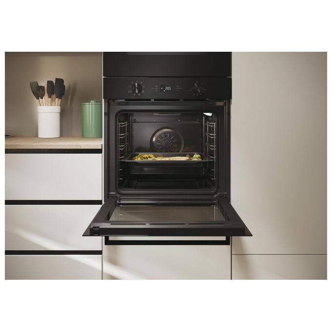 Candy 33703858 Bake 600 Forno da incasso elettrico ventilato 78 L Classe A+ 9 funzioni colore Nero (59.5x59.5x56.8 cm)